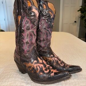 Stetson Exotic Python Cowgirl Boots